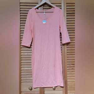 PinkBlush XL Pink Coral Maternity Dress NWT